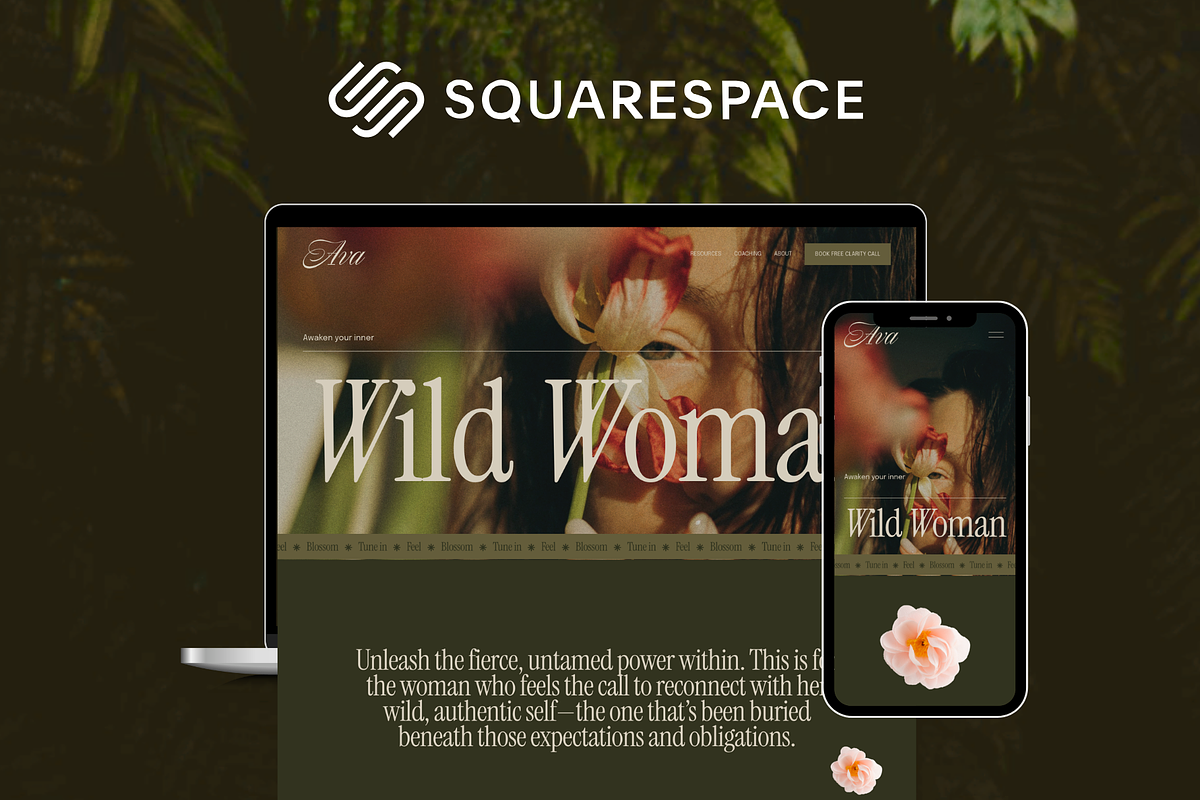 Squarespace 7.1 Template for Coach, a Squarespace Template by Soul Mission Studio (Photo 1 of 10)