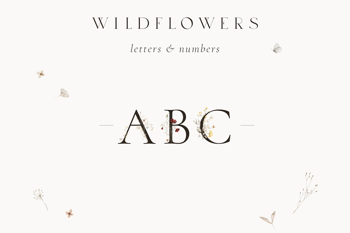 Wildflowers Watercolor Wild Botany, a Decorative Illustration by Kreker Kate (Photo 4 of 11)