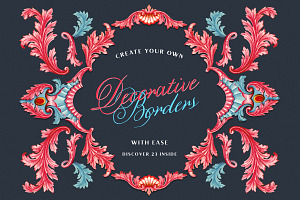 Vintage Flourish Design Elements