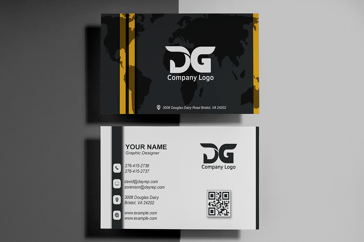 Estate Consultant Card PSD preview 2