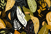 Seamless Luxurious Leaf Patterns, a Pattern Graphic by ThePhoton (Thumbnail 15 of 18)