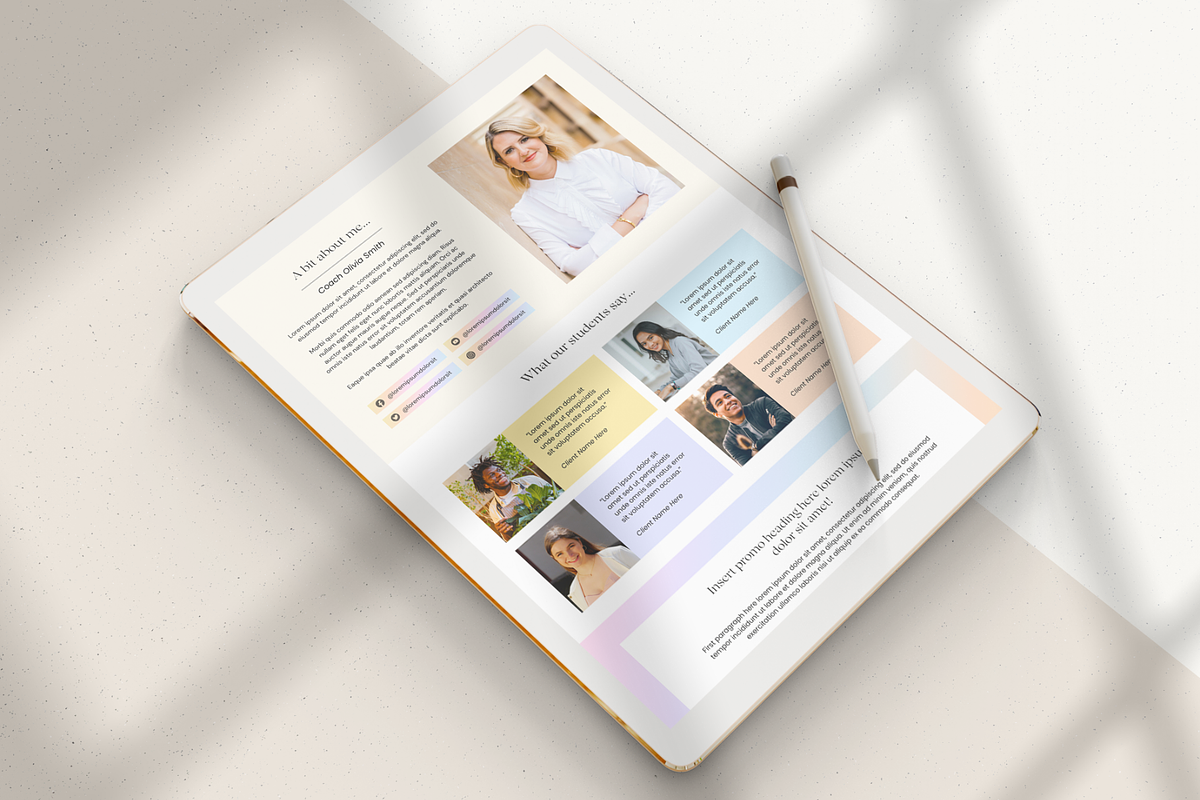 IRIS Course Creator Landing Page, a Landing Page Template by Creatif Foundry (Photo 7 of 7)