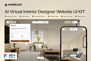 Angeloo AI Virtual Interior Designer, an UI Kit Template by Creative Perspective (Thumbnail 1 of 7)