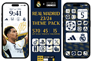 Real Madrid 23/24 Theme Pack | Home, an Icon by IconsEngineer (Thumbnail 1 of 11)