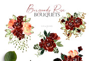 Watercolor flower - Burgundy, an Illustration by Beigetime (Thumbnail 6 of 8)