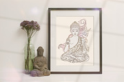 71 items India Dreams Ethnic Set, an Illustration by anvinoart (Thumbnail 9 of 16)