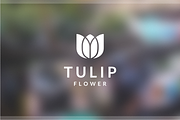 Tulip Flower Logo Template, a Branding & Logo Template by yopie (Thumbnail 4 of 4)