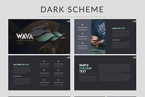 Wava Powerpoint Template