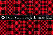 Classic Set Lumberjack Plaid, a Pattern Graphic by Vectorchoice (Thumbnail 1 of 8)