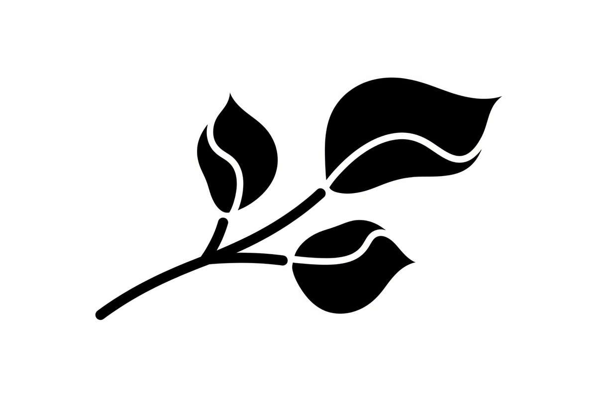 Botanical Leaf Silhouette Bundle, an Illustration by Creativeshirt (Photo 12 of 51)