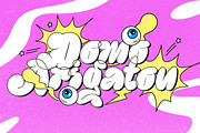 Fancy Quotes - Bubble Display Font, a Handwritten Font by Letterhend Studio (Thumbnail 9 of 13)