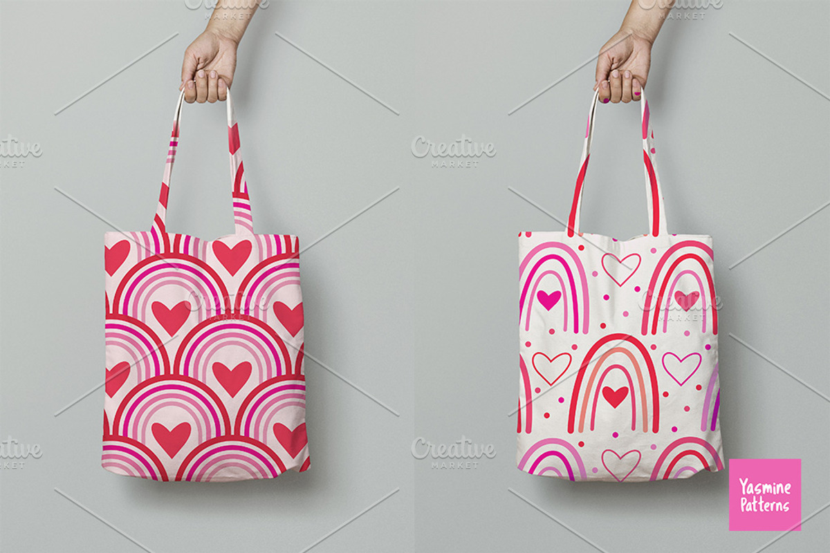 Sweet Valentine  Collection Set, a Pattern Graphic by Yasmine Patterns (Photo 7 of 8)
