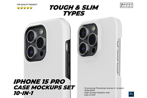 IPhone 15 Snap Tough Case Collection