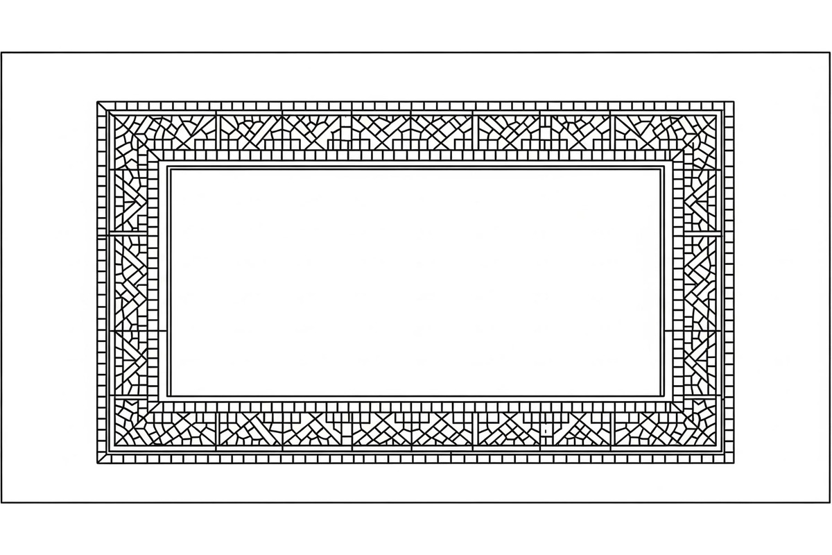 Geometric Border Frame Bundle, an Illustration by Designer_Momina (Photo 23 of 31)