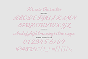 Krazio - Vintage Rough Script, a Script Font by Indotype Foundry (Thumbnail 6 of 8)