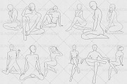 Photoshop Body Stamp Brushes, a Brush Add-On by sundrameda (Thumbnail 2 of 3)