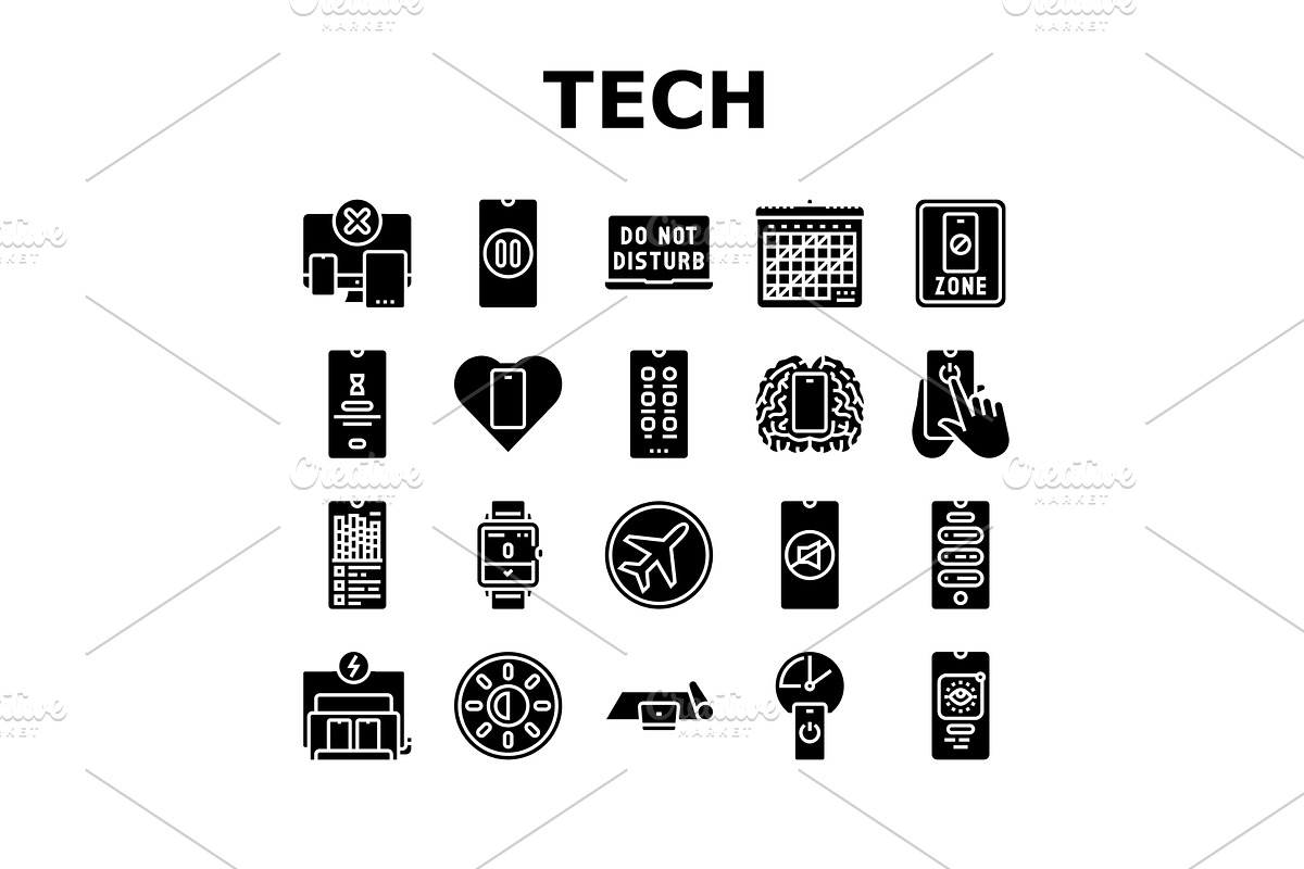 mindful tech engagement balance, a Technology Illustration by pikepicture