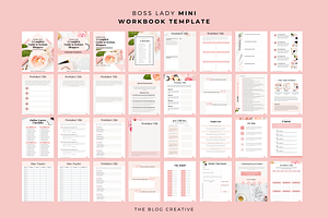 Boss Lady Mini Workbook Canva