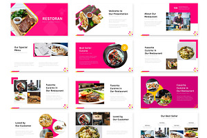 Restoran - Powerpoint Template