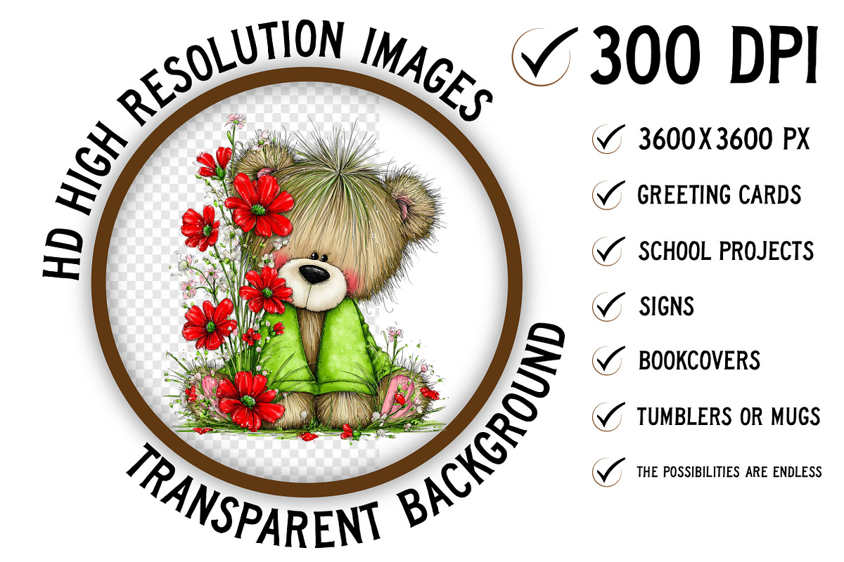 Whimsical Boho Spring Animals Png, an Illustration by Craft Nest (Photo 2 of 8)