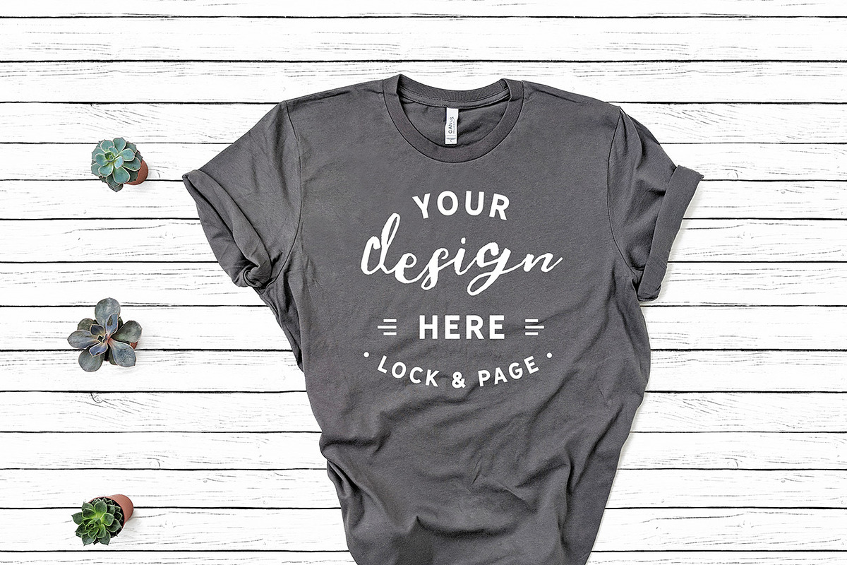 Bella Canvas T-Shirt Mockup Bundle, a Shirt Mockup by lock and page (Photo 75 of 85)
