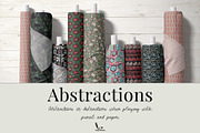 Abstract seamless patterns, a Graphic by PixelPencil (Thumbnail 1 of 10)