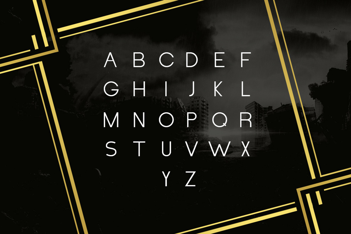 Henerale Regular, a Font by SNK's (Photo 2 of 7)
