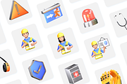 3D Safety Icons, an Object 3D Model by Flat Icons (Thumbnail 7 of 8)