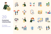 Customer Relationship 3D Icons Set, an Object Graphic by Aimagenarium@gmail.com (Thumbnail 1 of 21)