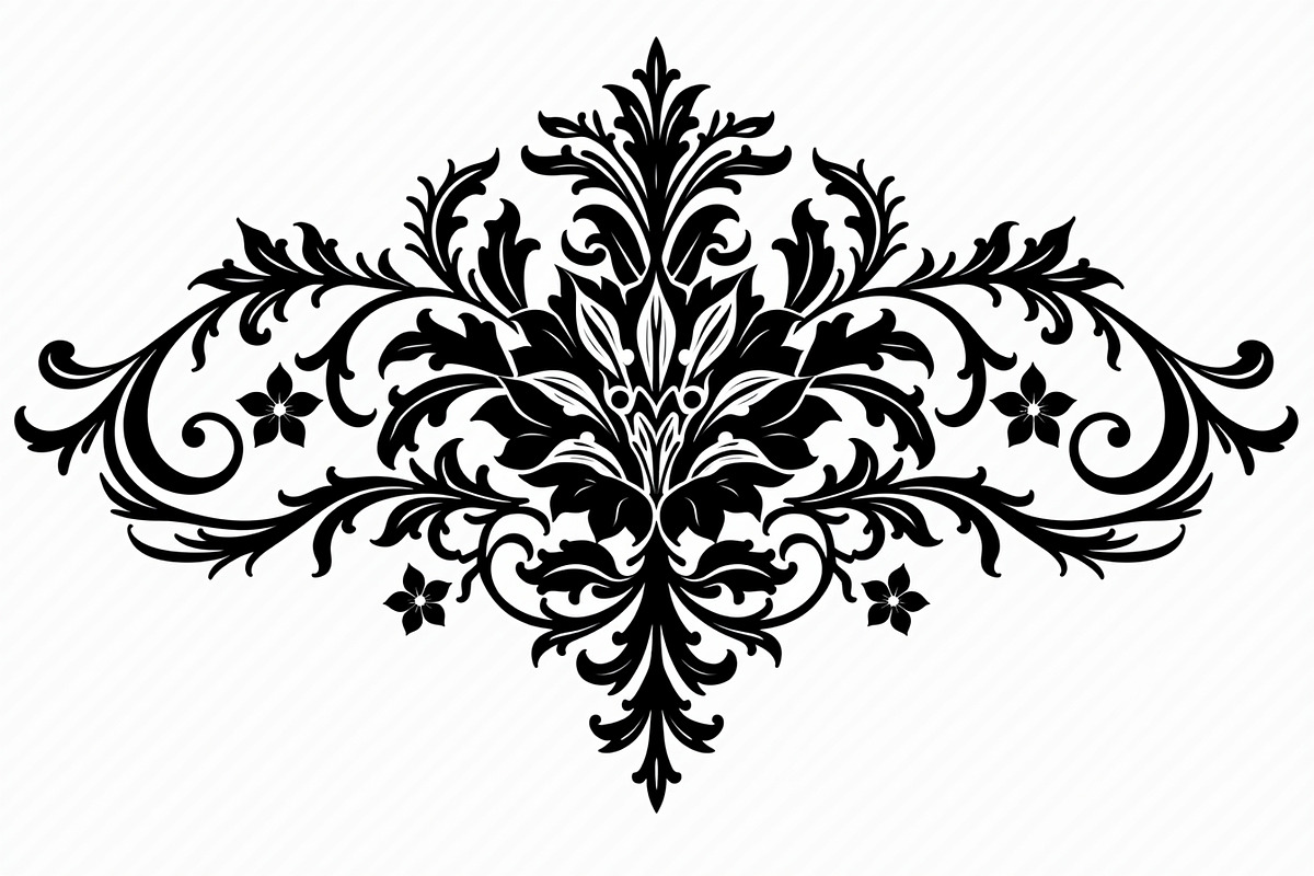 Classic Floral Border Collection, an Illustration by Artivon (Photo 19 of 21)