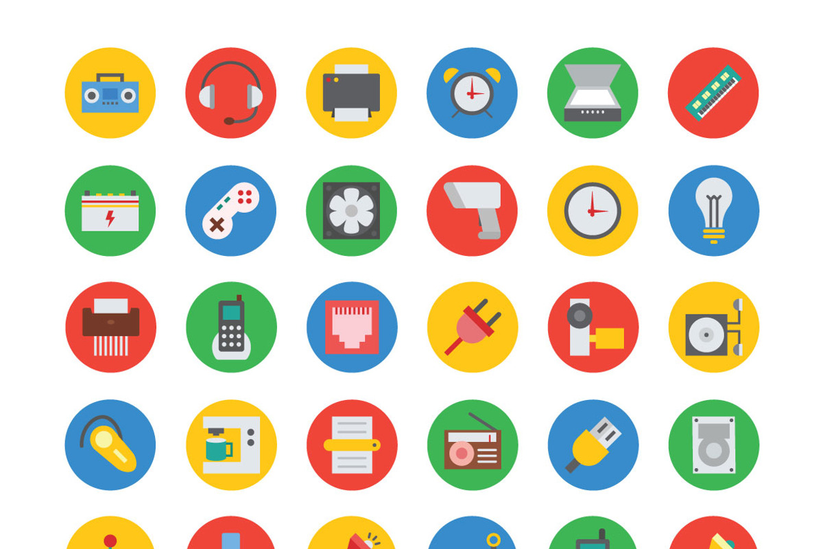 150+ Electronics Vector Icons, an Emoji Icon by Creative Stall (Photo 5 of 5)