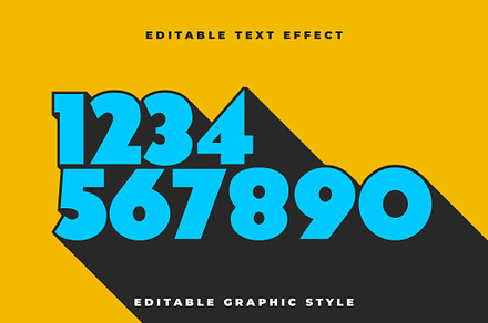 Bold Long Projection Text Effect, a Templates & Theme by studiogstock