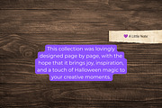 Vintage Halloween Printable Kit, a Seasonal Illustration by Print Haven Mochi Vintage (Thumbnail 8 of 8)