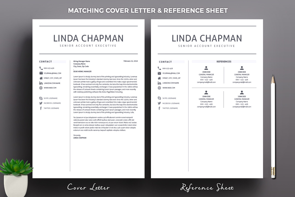 Resume/CV Template, a Resume Template by A1RESUME (Photo 3 of 4)