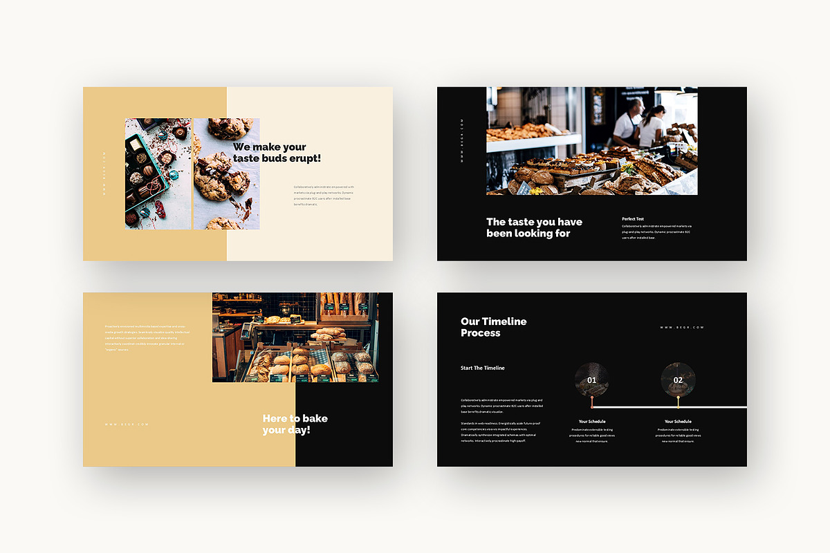 Begr : Patisserie Biz Keynote, a Presentation Template by Punkl Camp (Photo 10 of 16)