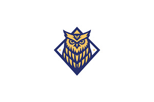 Owl Logo, a Branding & Logo Template by Graphic_Maker_Bogura