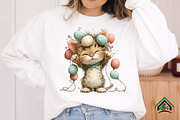 Whimsical Easter Cat Clipart, an Illustration by Craft Nest (Thumbnail 9 of 12)