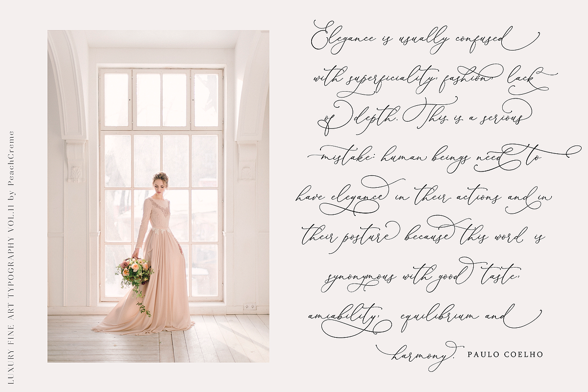 Darling Modern // Luxury Font, a Script Font by PeachCreme (Photo 21 of 29)