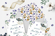 Wild Grass Mystic pattern&clipart, a Background Graphic by Cozy pattern shop (Thumbnail 3 of 12)