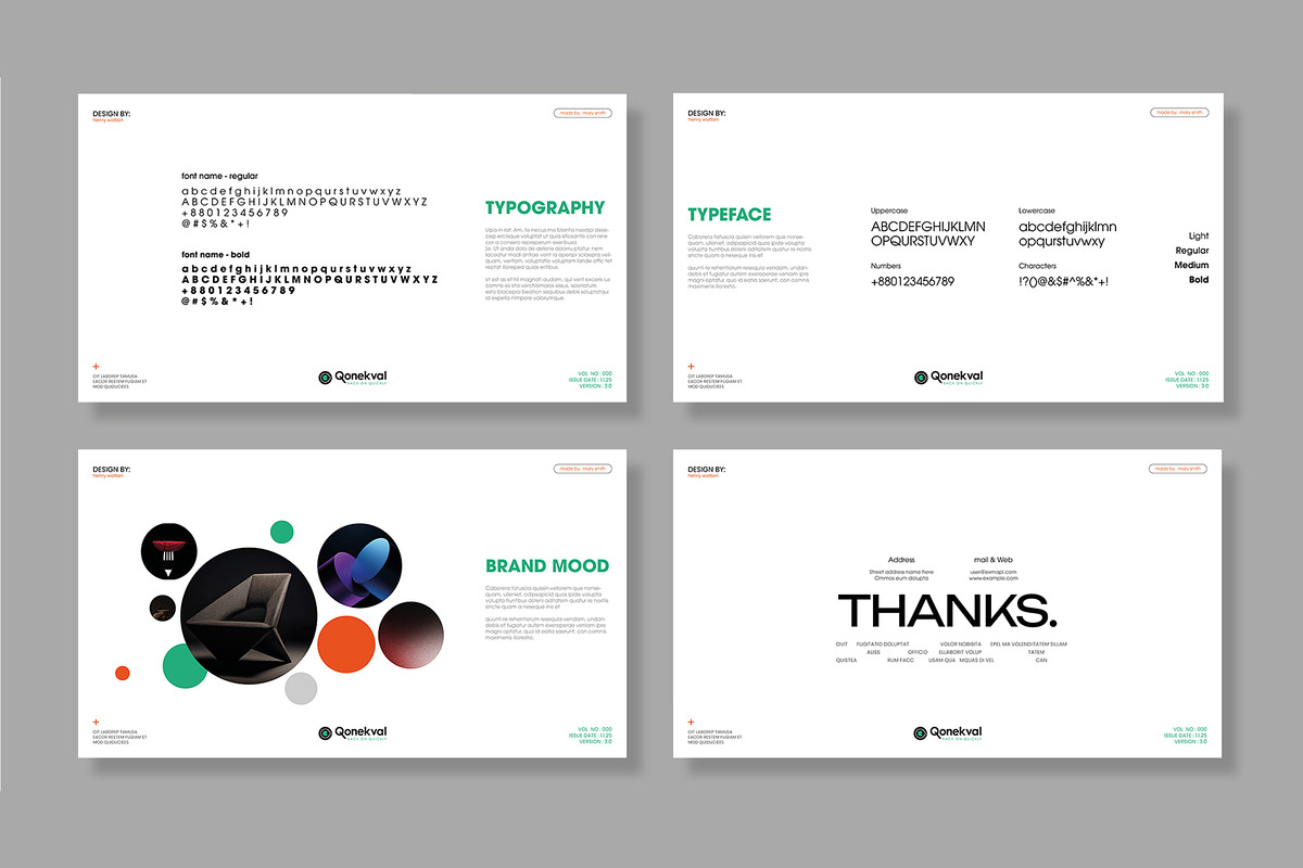 Brand Guideline Template preview 5