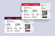 Digital Boarding Pass Template, a Stationery Template by BrandPacks (Thumbnail 2 of 5)