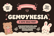 Gemoynesia – Soft Bold Playful Font
