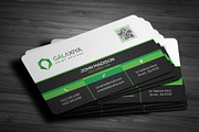 Creative Modern Business Cards, a Business Card Template by Galaxiya (Thumbnail 3 of 8)