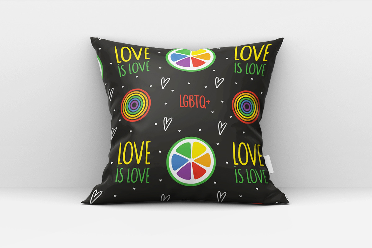 20 LGBTQIA+ Never Ending Patterns, a Pattern Graphic by karetniy (Photo 7 of 8)
