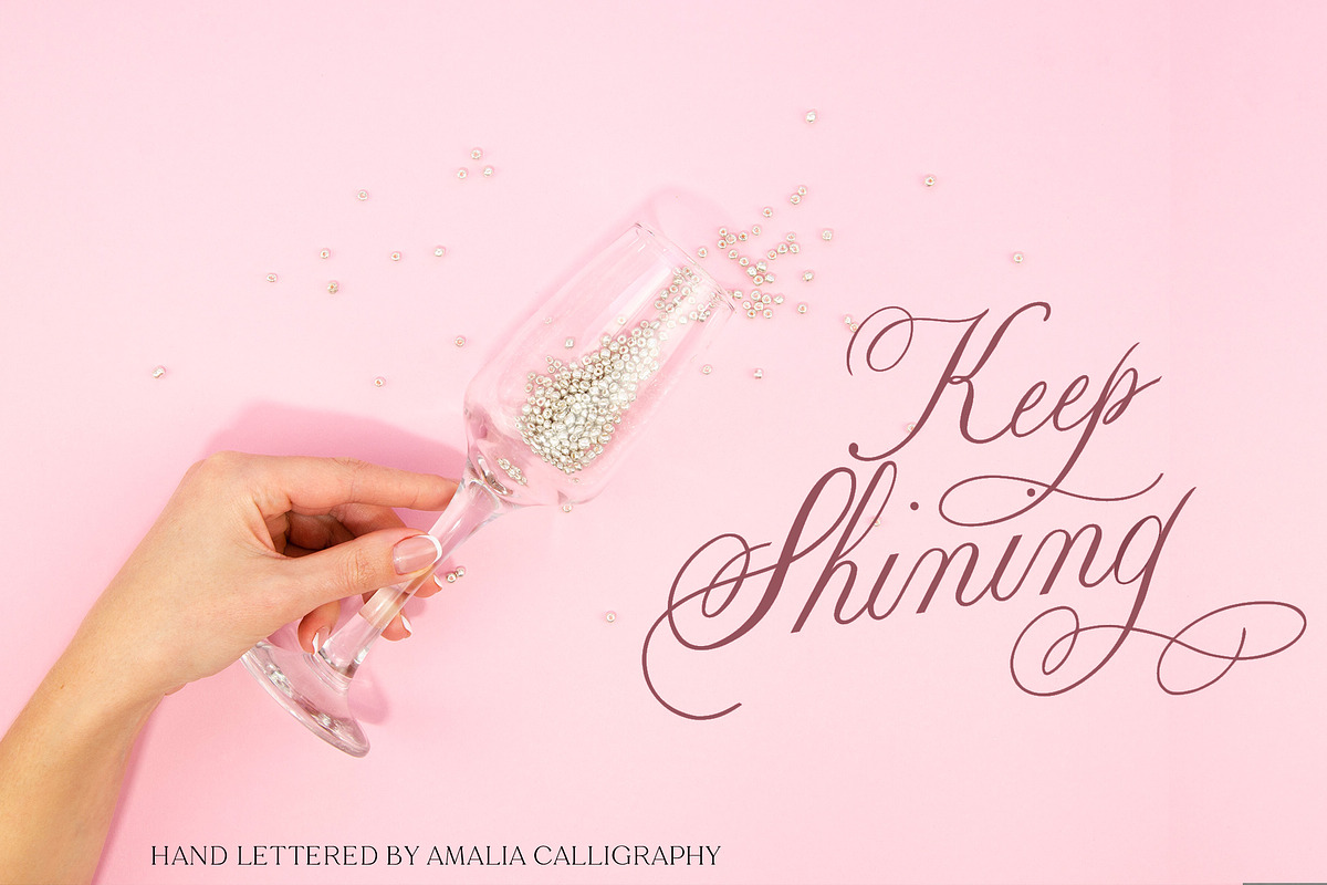 Happy Birthday Lettering Designs, an Object Graphic by Amalia Calligraphy (Photo 11 of 12)