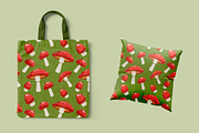 Wild Mushroom Illustrations, a Seasonal Illustration by ThePixelLibrary (Thumbnail 7 of 10)
