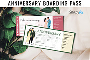 Anniversary Ticket Canva Templates, a Card Template by Snapybiz (Thumbnail 4 of 10)