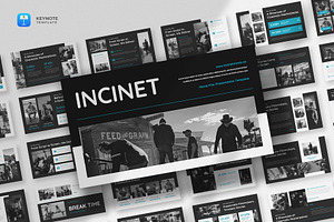 Video, Film & Movie Keynote Template, a Presentation Template by fluffstudio