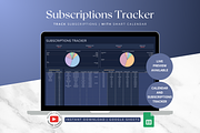 Subscriptions Tracker - Darkmode, a Templates & Theme by The Creative Plans co (Thumbnail 1 of 10)