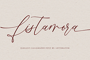 Fistamora, a Script Font by Letteratom (Thumbnail 1 of 6)